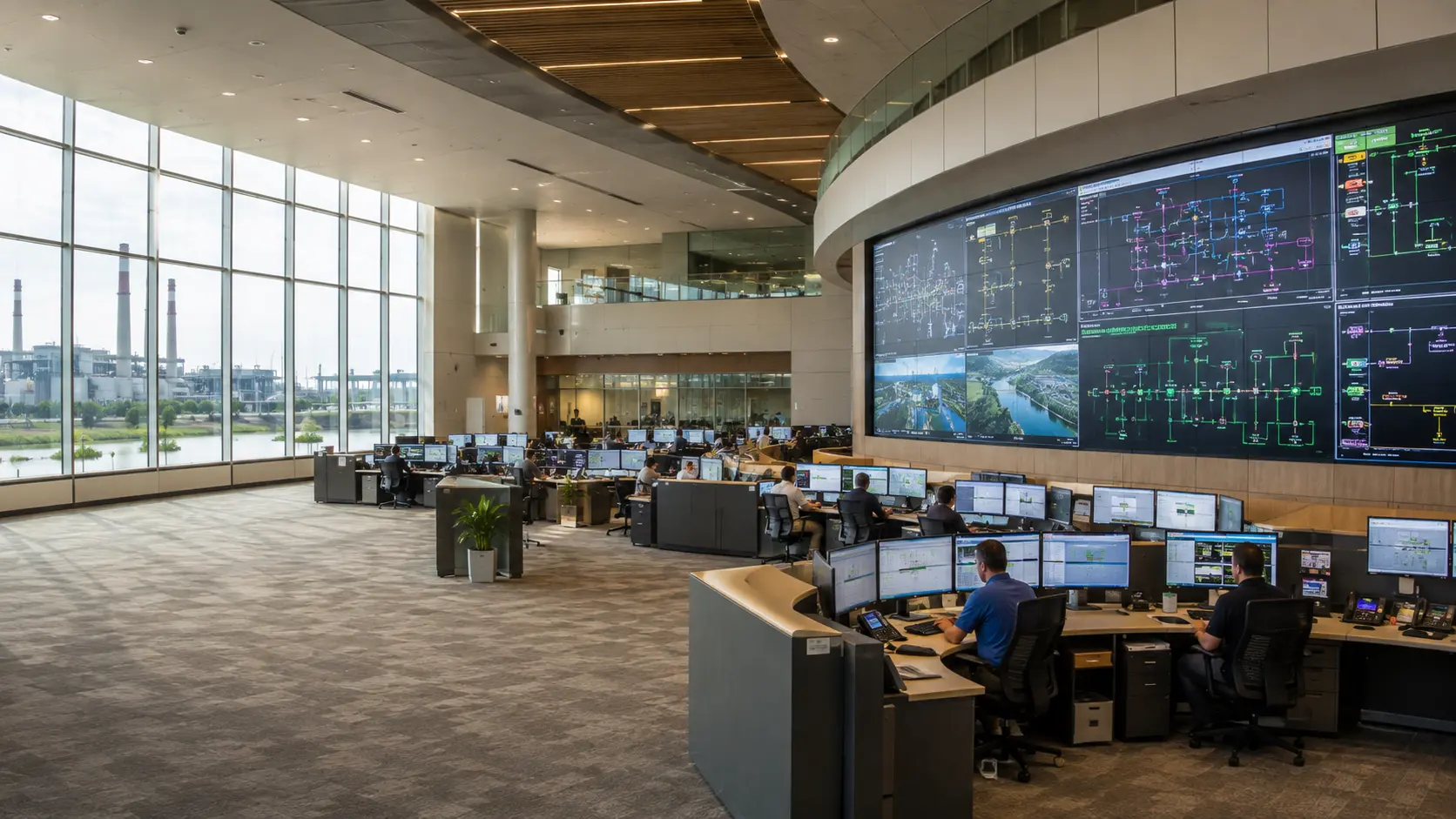 Control room supporting a complex operation